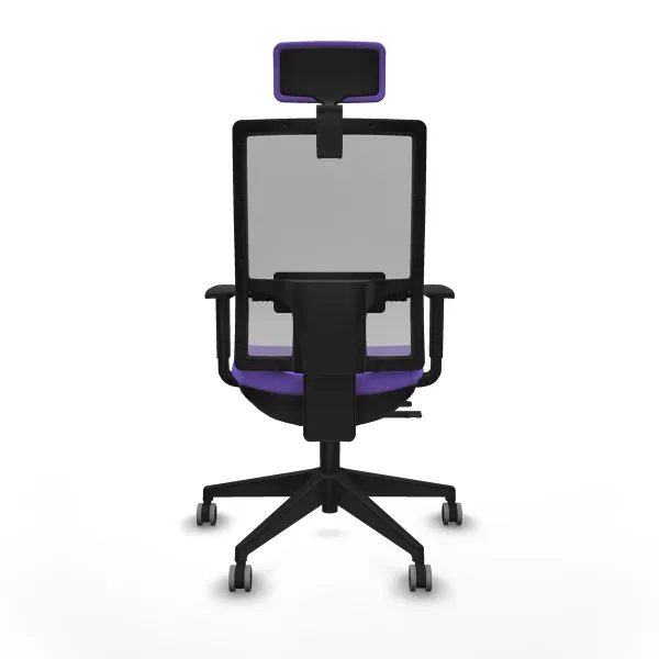 Office Chair with Headrest Horna Traslack Piqueras y Crespo 1D066G2