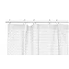 Shower Curtain Frames Transparent Polyethylene EVA 180 x 180 cm (12 Units)