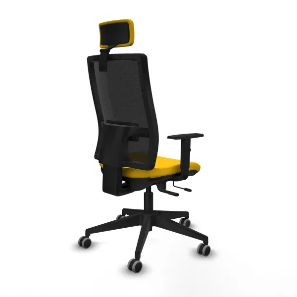 Office Chair with Headrest Horna Traslack Piqueras y Crespo 1D066G2