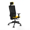 Office Chair with Headrest Horna Traslack Piqueras y Crespo 1D066G2