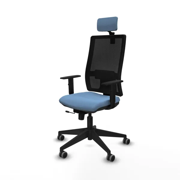 Office Chair with Headrest Horna Traslack Piqueras y Crespo 1D066G2