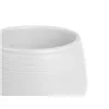 Set of pots White Plastic 12 x 12 x 11 cm (6 Units)