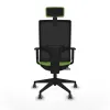 Office Chair with Headrest Horna Traslack Piqueras y Crespo 1D066G2