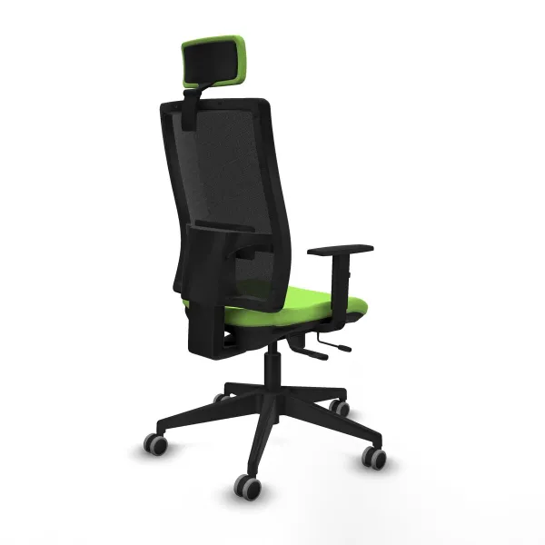 Office Chair with Headrest Horna Traslack Piqueras y Crespo 1D066G2