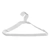 Set of Clothes Hangers Silver Metal 39,5 x 20 x 0,5 cm (24 Units)