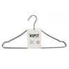 Set of Clothes Hangers Silver Metal 39,5 x 20 x 0,5 cm (24 Units)