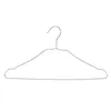 Set of Clothes Hangers Silver Metal 39,5 x 20 x 0,5 cm (24 Units)