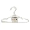 Set of Clothes Hangers Children's 30 x 18 x 1 cm White Metal Silicone (24 Units)