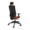 Office Chair with Headrest Horna Traslack Piqueras y Crespo 1D066G2