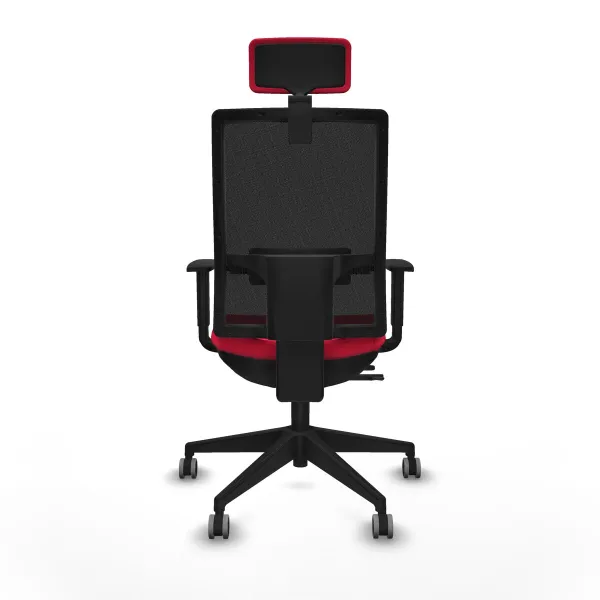 Office Chair with Headrest Horna Traslack Piqueras y Crespo 1D066G2