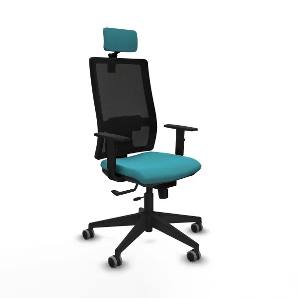 Office Chair with Headrest Horna Traslack Piqueras y Crespo 1D066G2