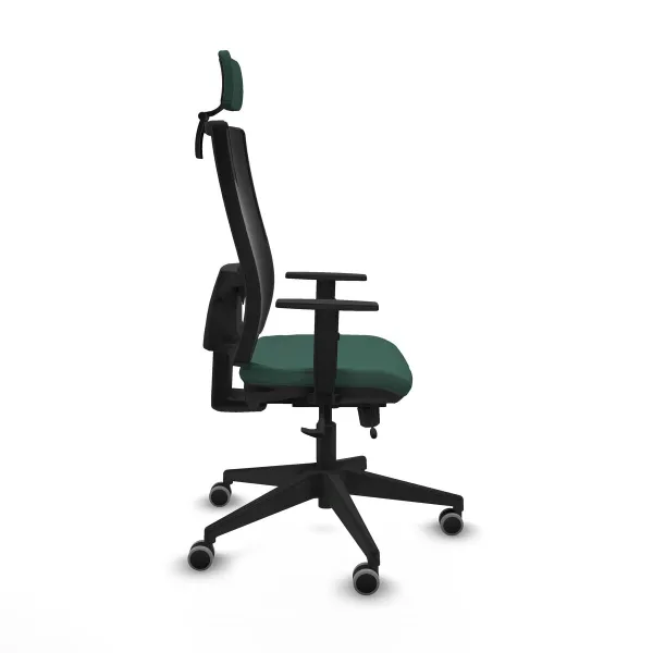 Office Chair with Headrest Horna Traslack Piqueras y Crespo 1D066G2