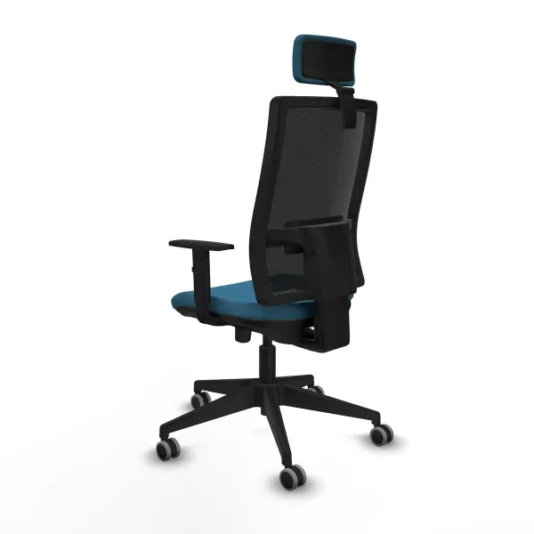 Office Chair with Headrest Horna Traslack Piqueras y Crespo 1D066G2