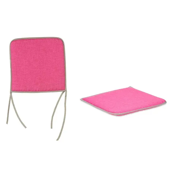 Chair cushion 38 x 2,5 x 38 cm (4 Units)