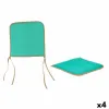 Chair cushion 38 x 2,5 x 38 cm (4 Units)