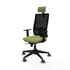 Office Chair with Headrest Horna Traslack Piqueras y Crespo 1D066G2