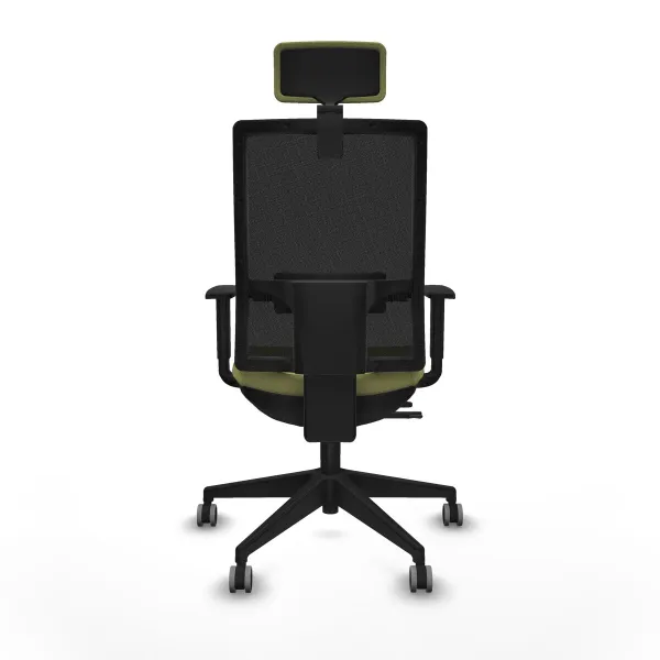 Office Chair with Headrest Horna Traslack Piqueras y Crespo 1D066G2