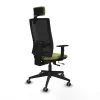 Office Chair with Headrest Horna Traslack Piqueras y Crespo 1D066G2