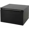 Nightstand Flow 48 x 40 x 30 cm Black