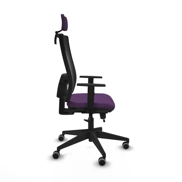 Office Chair with Headrest Horna Traslack Piqueras y Crespo 1D066G2