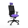 Office Chair with Headrest Horna Traslack Piqueras y Crespo 1D066G2