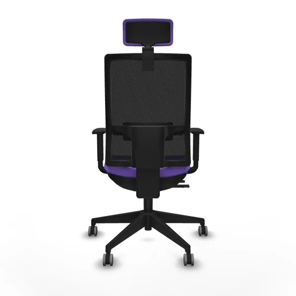 Office Chair with Headrest Horna Traslack Piqueras y Crespo 1D066G2