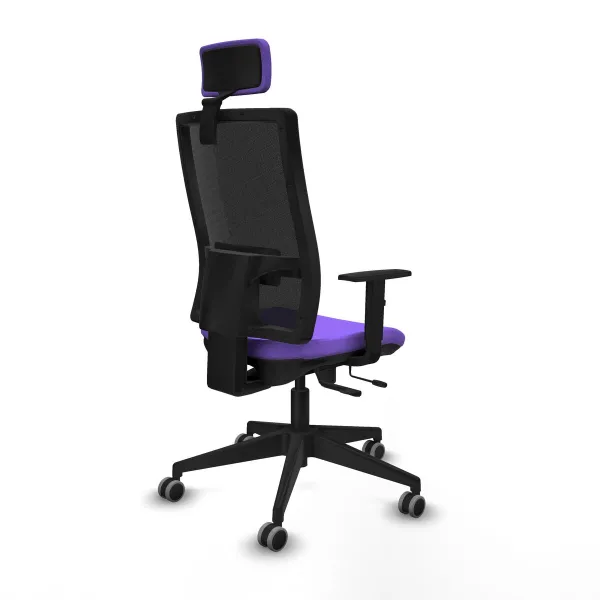 Office Chair with Headrest Horna Traslack Piqueras y Crespo 1D066G2