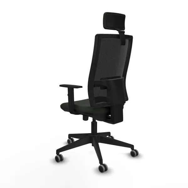 Office Chair with Headrest Horna Traslack Piqueras y Crespo 1D066G2
