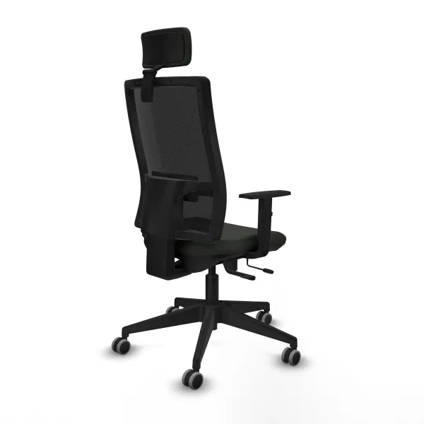 Office Chair with Headrest Horna Traslack Piqueras y Crespo 1D066G2