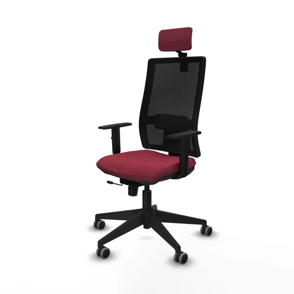 Office Chair with Headrest Horna Traslack Piqueras y Crespo 1D066G2
