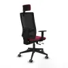 Office Chair with Headrest Horna Traslack Piqueras y Crespo 1D066G2
