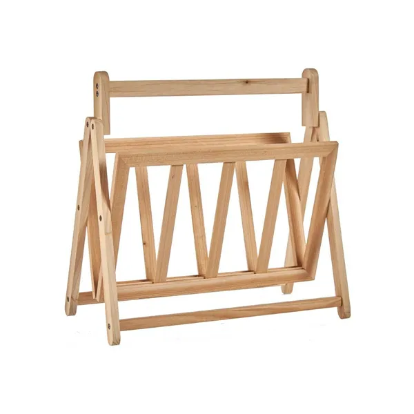 Magazine rack Brown Wood 30 x 37,5 x 36,5 cm (12 Units)