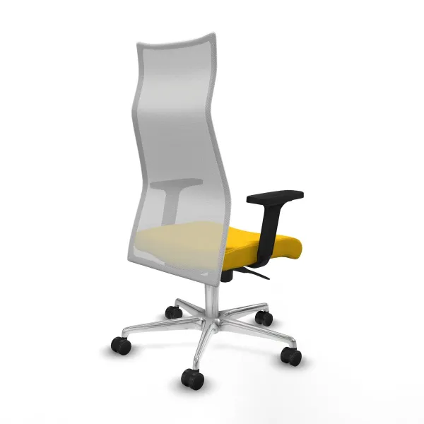 Office Chair Piqueras y Crespo B2D086N Yellow
