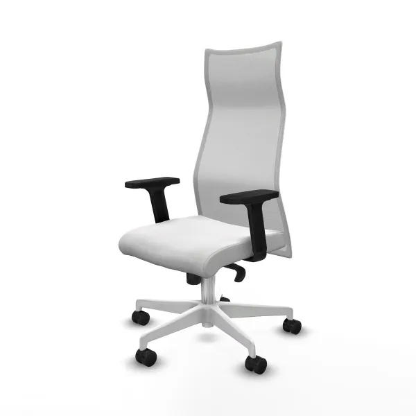 Biroja krēsls Piqueras y Crespo B2D026N Balts