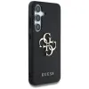 Guess Grained Big 4G Logo Small Classic Logo - Case for Samsung Galaxy S25 (black)
