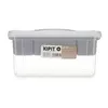 Multi-use Box Grey Transparent Plastic 5 L 29,5 x 14,5 x 19,2 cm (6 Units)