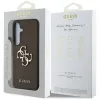 Guess Grained Big 4G Logo Small Classic Logo - Case for Samsung Galaxy S25 (brown)