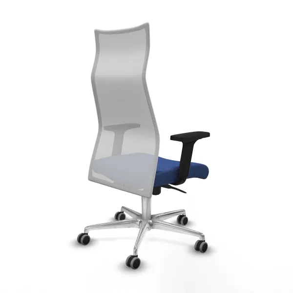 Office Chair Piqueras y Crespo B2D086G Navy Blue