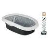 Rubbish Bags Sandpit 90 x 40 cm White (8 Units)