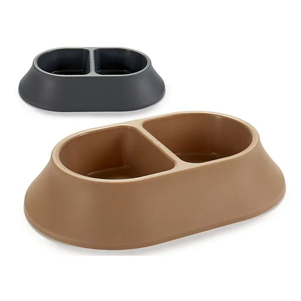 Pet feeding dish Plastic 34,5 x 7 x 22,5 cm (24 Units)