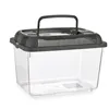 Fish tank With handle Large Grey Plastic 7 L 20 x 20 x 30 cm (8 Units)