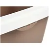 Cat Litter Box White Beige Plastic 38 x 16 x 58,5 cm (11 Units)