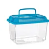 Fish tank With handle Large Blue Plastic 7 L 20 x 20 x 30 cm (8 Units)