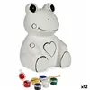 Paint Your Own Money Box Frog Ceramic 15,5 x 21,5 x 16 cm (12 Units)