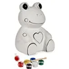 Paint Your Own Money Box Frog Ceramic 15,5 x 21,5 x 16 cm (12 Units)