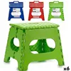 Folding Stool Plastic 33 x 26 x 27 cm (6 Units)