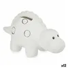 Paint Your Own Money Box Dinosaur Ceramic 6,5 x 8,7 x 16 cm (12 Units)