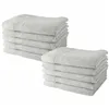 Towel set TODAY White 50 x 90 cm 10 Pieces