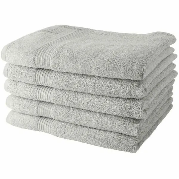 Towel set TODAY White 5 Pieces 70 x 130 cm