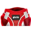 Dog Harness Gloria Trek Star 33,4-35 cm 51-52 cm Red L